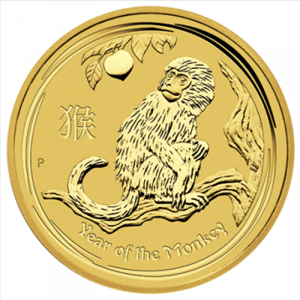 Lunar 2016 2 troy ounce gouden munt