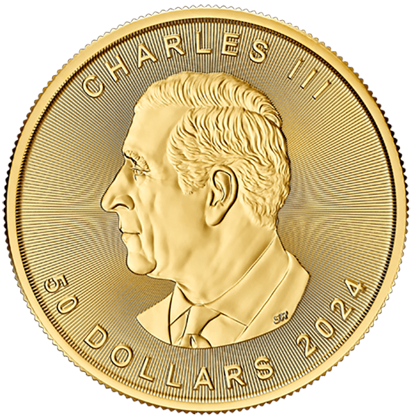 Maple Leaf 2024 1 troy ounce gouden munt