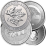 1,5 troy ounce zilveren munt - diverse producenten