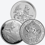 Munten mix 2 troy ounce zilveren munt