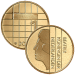 Nederlandse gouden gulden munt (2001)