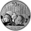 Panda 1 troy ounce zilveren munt - diverse jaartallen