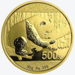 Panda 2016 30 gram gouden munt