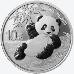 Panda 2020 30 gram zilveren munt