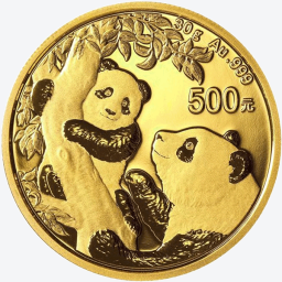 Panda 2021 30 gram gouden munt