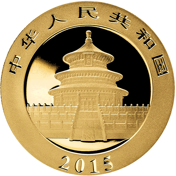 Panda 2015 1 troy ounce gouden munt