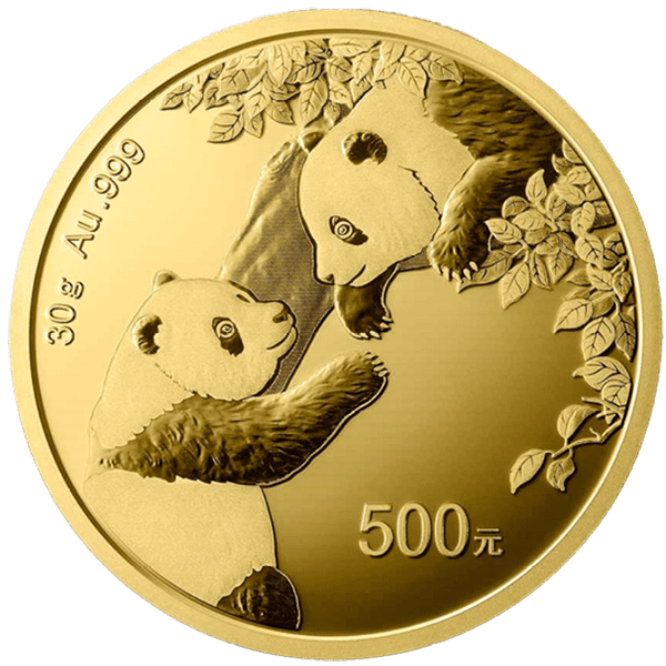 Panda 2023 30 gram gouden munt