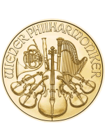 Philharmoniker 1/4  troy ounce gouden munt