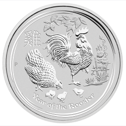 Lunar 2017 1 troy ounce silver coin