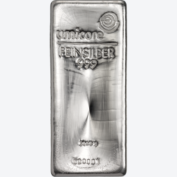 Umicore 10 kilogram silver bar