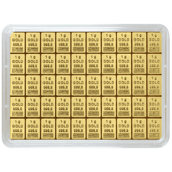 Valcambi CombiBar 50 x 1 gram goudbaar